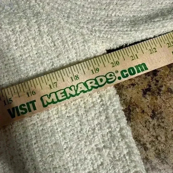 Stitch Works Womens Large White Cardigan Sweater No Buttons Or Zipper EUC - Picture 9 of 15